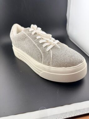Jessica Simpson Caitrona Rhinestone Embellished Platform Sneaker